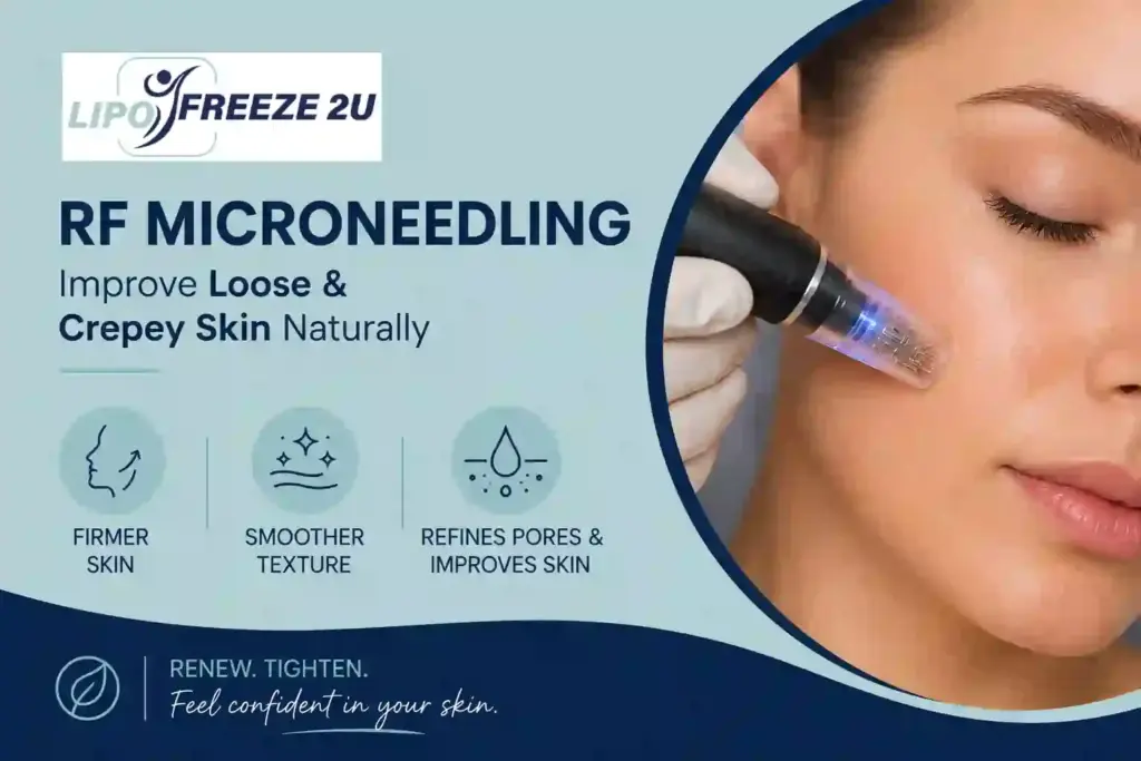 Can RF Microneedling Help Improve Loose and Crepey Skin Eastcote?